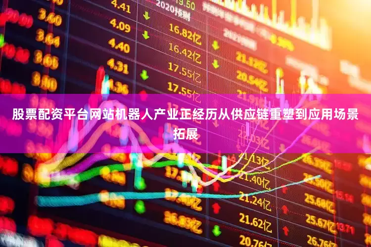 股票配资平台网站机器人产业正经历从供应链重塑到应用场景拓展