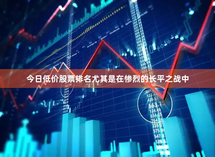 今日低价股票排名尤其是在惨烈的长平之战中